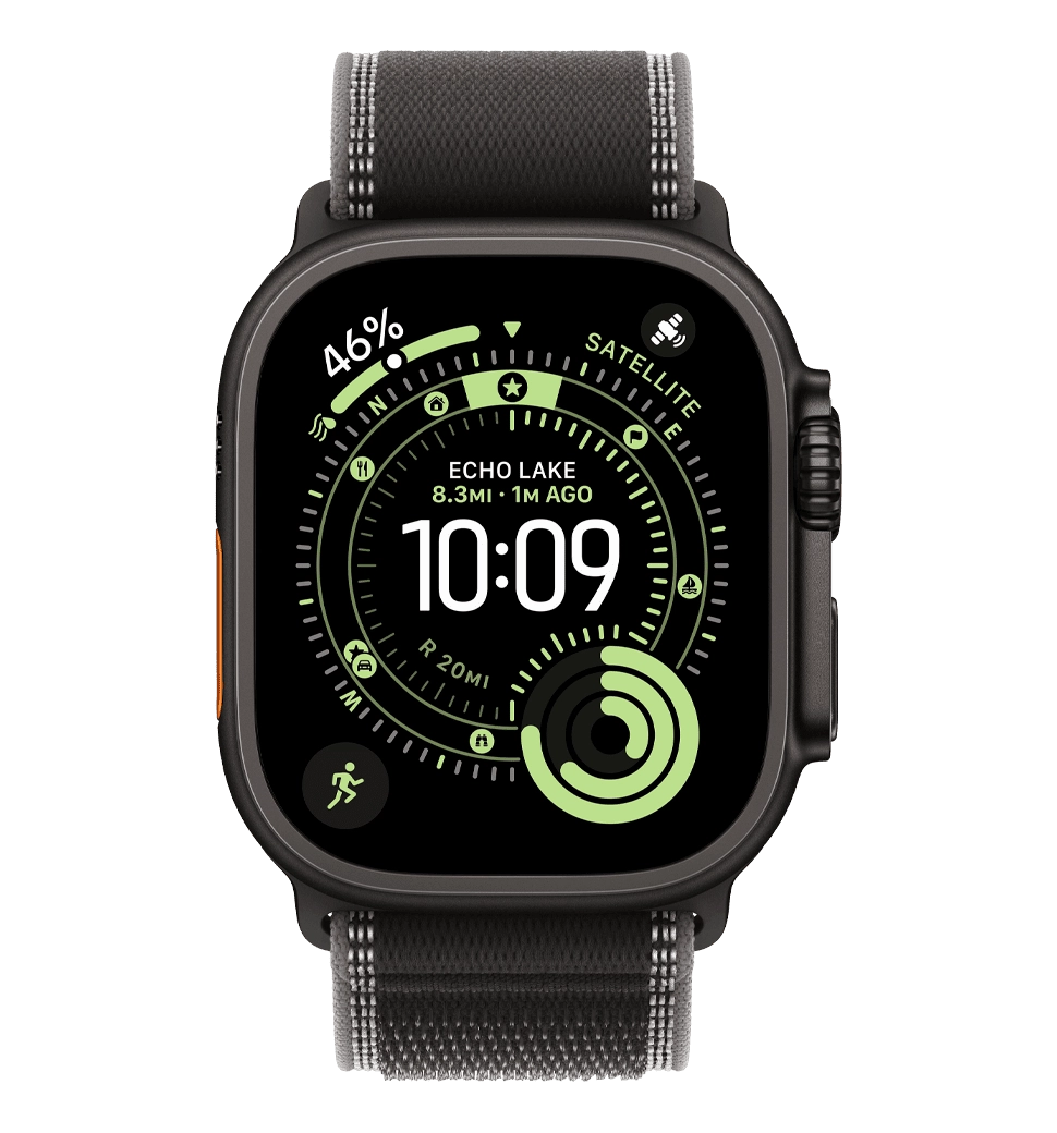 Смарт годиннки Apple Watch Ultra 3 Black Titanium